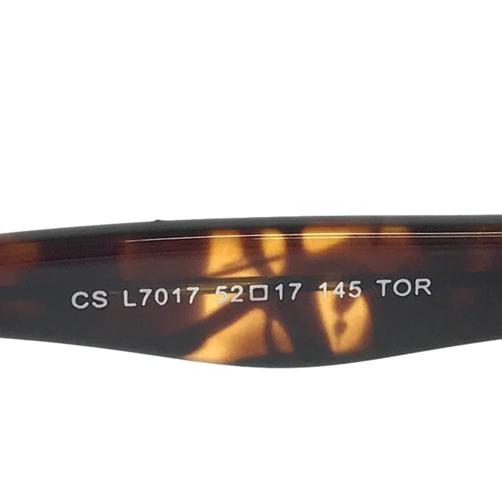 Lantis Optical Eyeglasses Frames L7017 TOR Tortoise Square Full Rim 52-17-145